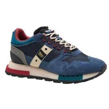 Blauer Men's Navy F4HERON02 Sneakers