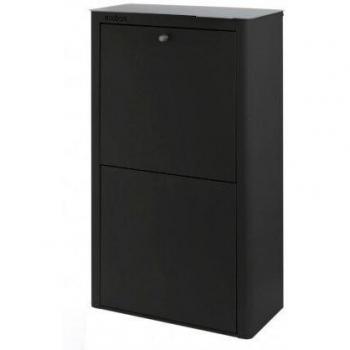 DON HIERRO - CUBEK - Cubo de Basura y Reciclaje Lacado, 4 Cubos Gran Capacidad