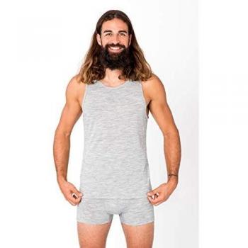 Camiseta Técnica Super.Natural Base 140 para Hombre - Color Gris - Talla 2XL