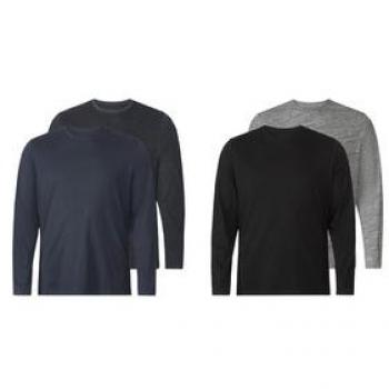 Camiseta de Manga Larga Basic T-LS Alpha Industries para Hombre Color Azul Marino Talla L