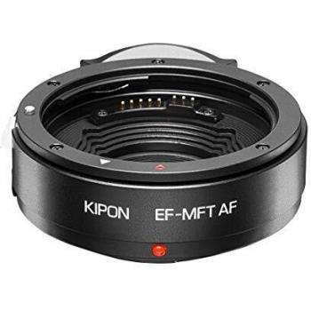 Kipon Adaptador AF para Canon EF a MFT con Soporte.