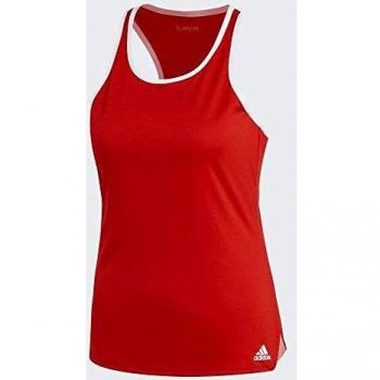 adidas Club Tank Camiseta De Tirantes, Mujer, Escarl, XL