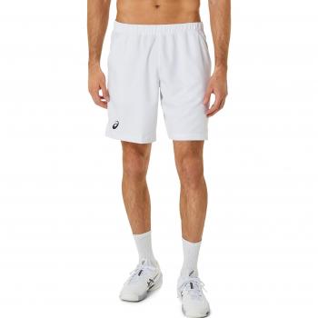 Pantalón Corto Asics Court 9IN para Hombres en Color Blanco - Talla XXL