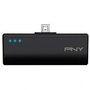 Pny dcm2200 bateria externa recargable de 2200 mah para smartphones conector micro usb