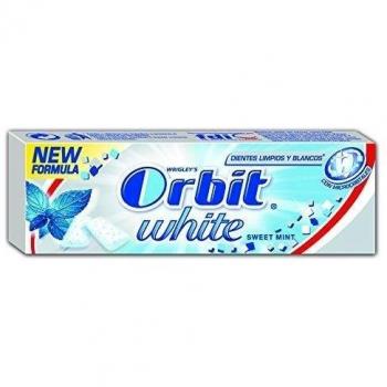 Orbit chicle sin azúcar sabor menta suave 10 grageas