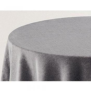 Falda para Mesa Camilla Modelo DELUXE 793, Color GRIS 710, Medida Redonda 90/233cm Ø