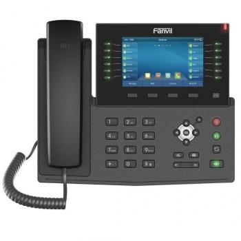 Teléfono Fijo Fanvil X7C con 20 líneas SIP y pantalla a color de 5 pulgadas