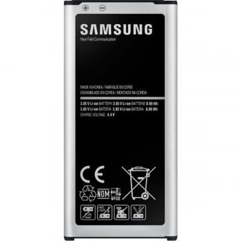 Batería Original Samsung EB-BG800BBE para Samsung Galaxy S5 Mini SM-G800F, Negro/Plata