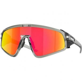Oakley Latch Panel Sunglasses Grey Prizm Ruby, Multicolor unisex, Size: 35 MM