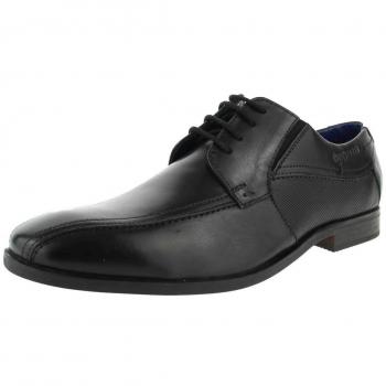 Bugatti Men's Elegant Derby Shoes - Black - Size 42