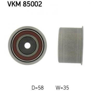 Polea de inversión y guía para correa v-ribbed SKF VKM 85002, incluye rodamiento de alta calidad, diseño optimizado para reducir el ruido, fabricada con materiales duraderos que garantizan una larga vida útil y un