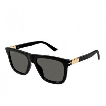 Gucci GG1502S Black Grey Sunglasses for Male and Female, Size: 54 MM