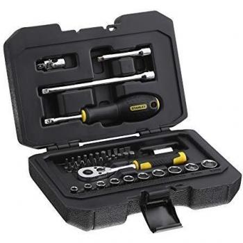 STANLEY STMT82828-1 - Juego de vasos 1/4 - 38 piezas