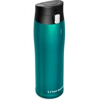 Super Sparrow Botella Agua Acero Inoxidable 18/10 - Botella Termica Ultraligero - 750ml - Termo Sin BPA, Botella Agua Niños, para Deporte, Viaje, Escuela, Exterior, Oficina, Hogar