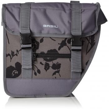 Basil Tour Elegance Alforjas doble Pack Funda, Moon Stone Grey, 32 x 12 x 32 cm, 26 L, 17626