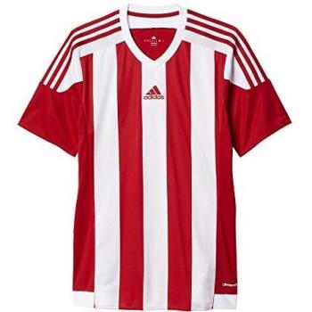 adidas Striped 15 JSY - Camiseta para hombre, color negro / blanco, talla S