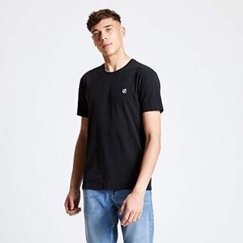 Dare2b Devout - Camiseta De Estilo Informal Y Manga Corta T-Shirts/Polos/Vests, Hombre, Black, XXL