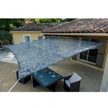 Tela de sombreo perforada gris 120 g/m2 3 x 4 m WERKA PRO