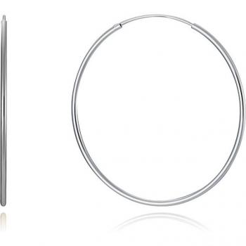 PENDIENTES DE ARO VICEROY 13113E000-00 PLATA 40X12MM