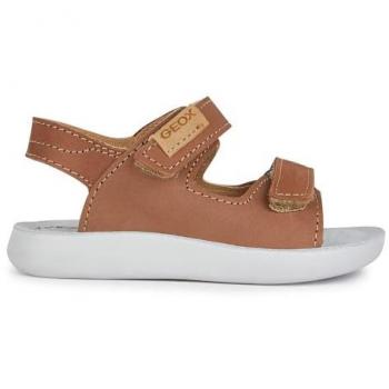 Geox Sandal Lightfloppy Bébé Tabaco, Sandalia Bebé-Niños, Color Tobacco, Talla 20 EU
