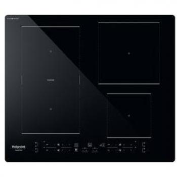 Piano de Cottura a Induzione Hotpoint HB 4860C CPNE 59 cm Negro con 4 Zonas y Flexi