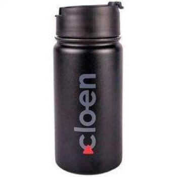 Cloen Botella de Agua Térmica 355ml Negra