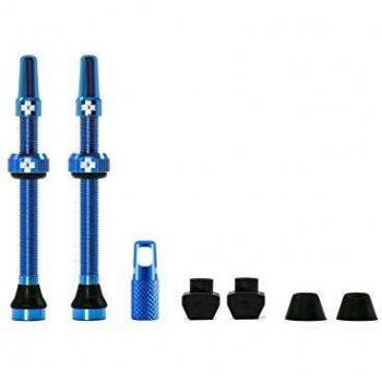 MUC-OFF Tubeless Valve Kit 60mm Blue