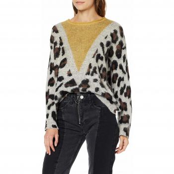 COMPAÑÍA FANTÁSTICA Jersey 0/0 Jumper Mujer, Amarillo