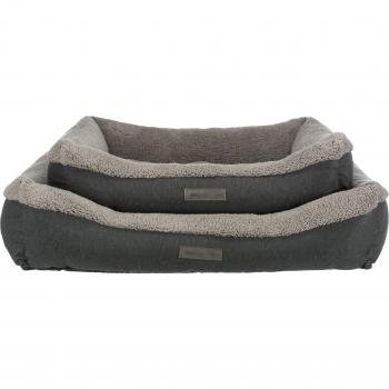 Cama ortopédica para perros Trixie Vital Bendson, color gris, diseñada para proporcionar soporte y comodidad, ideal para perros de todas las edades, con relleno ortopédico que alivia la presión en articulaciones y músculos