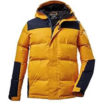 Killtec KOW 31 BYS QLTD Jckt Chaqueta Acolchada con Capucha, Amarillo, 152 cm para Niños