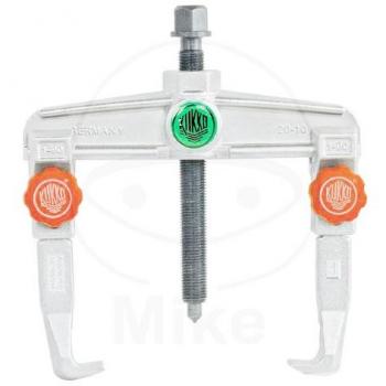Kukko-20-10+S Extractor de rodamientos universal de 2 patas para espacios angostos con regulación rápida (120x100 mm)