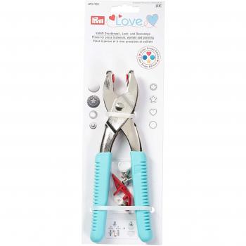 Prym 390901 Love Vario - Alicates Y Broches, Turquesa