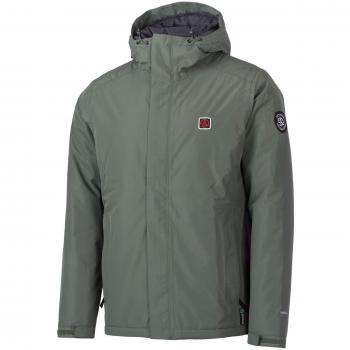 Chaqueta impermeable con capucha Ternua Torngat para hombre en verde azulado - talla L