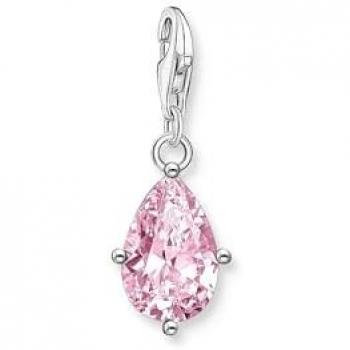 Colgante Charm Mujer Gota Rosa Plata 925 con Circonitas Thomas Sabo 2031-051-9
