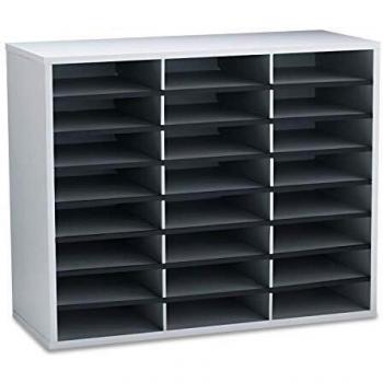 Fellowes Literature Organizers ORGANIZER,24CMP,LT,DVGY