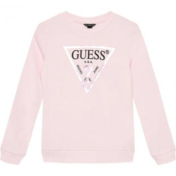 Sudadera Infantil Guess Rosa Regular Fit 10Y