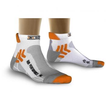 X-Socks – Calcetines Run Performance Hombre, Hombre, Color Blanco, tamaño 45/47