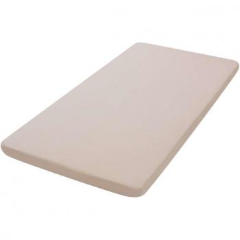 Sábana Bajera Cuna Algodón Orgánico Antialérgica Jyoko 140x70cm Beige