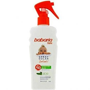 Babaria Spray Solar Infantil SPF 50-187 gr