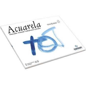 Bloc Encolado, 32,5x46 cm, 20 Hojas, Guarro Acuarela 60% Algodón, Grano Fino 240g