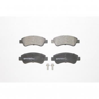 Juego de pastillas de freno LPR 05P789, kit de plaquetas de freno para frenos de disco con tornillos