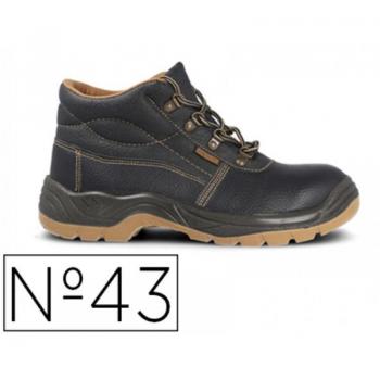 Paredes Seguridad Bota Bt1007 Piel Negro - Talla 43