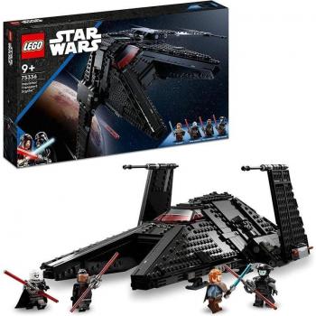LEGO 75336 Star Wars Transporte Inquisitorial Scythe, Nave Estelar para Construir con Mini Figuras del Gran Inquisidor y OBI-WAN Kenobi