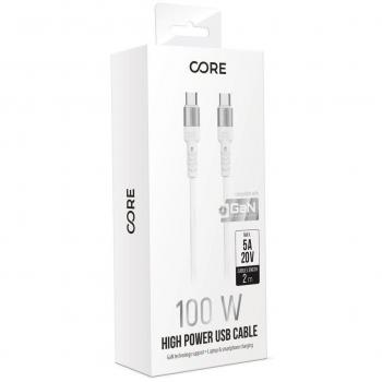 Forever Core High Power Cable USB - USB-C 2.0 m Blanco