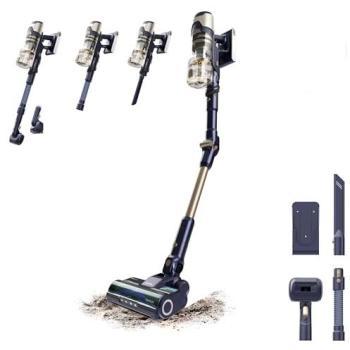 Aspiradora Escoba Sin Cable Cecotec Conga Rockstar RS80 Pet Flex Neo, 600W, Succión 200AW, Cepillo Antienredos, Autonomía 65 min