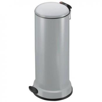 Hailo 0526-879 Retro Bill 26 - Cubo de basura con pedal, color gris