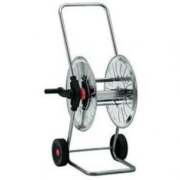 Carro de manguera 5350 con rosca de conexión 26,44 mm y tubo de acero galvanizado de 3/4 pulgadas GEKA