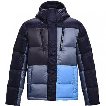 Chaqueta Under Armour Coldgear Cgi Down Blocked para Hombre, color gris, talla MDN (Large)
