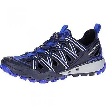 Merrell Choprock Shandal, Zapatillas Impermeables para Hombre, Azul
