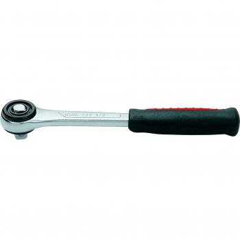 USAG U02370054 - 237 D 3/8 - Llave de carraca simple con cuadro de maniobra corredizo